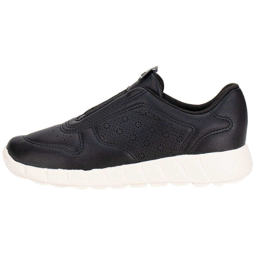 TÊNIS FEMININO SLIP ON PICCADILLY 970119 Preto 2