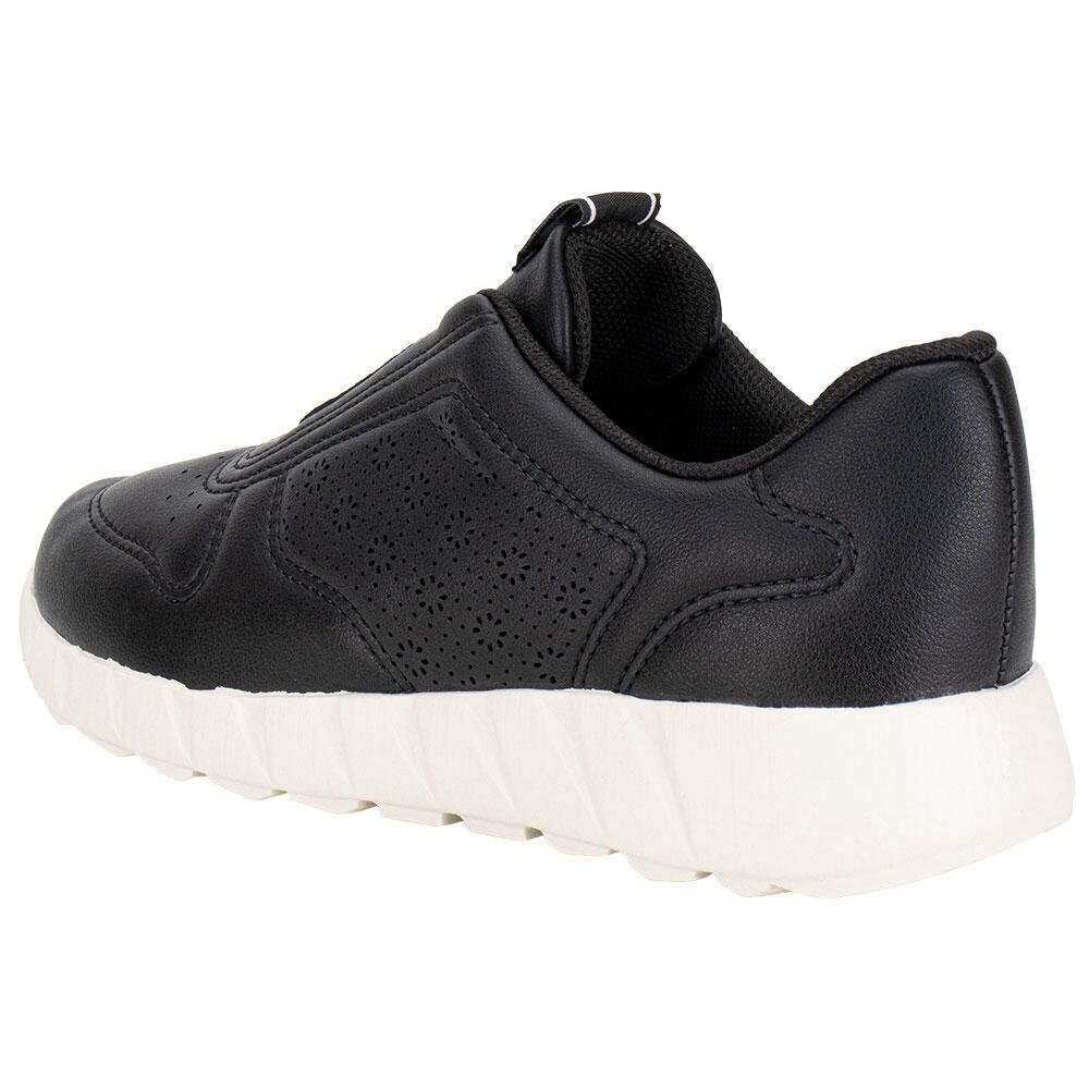 TÊNIS FEMININO SLIP ON PICCADILLY 970119 Preto 3