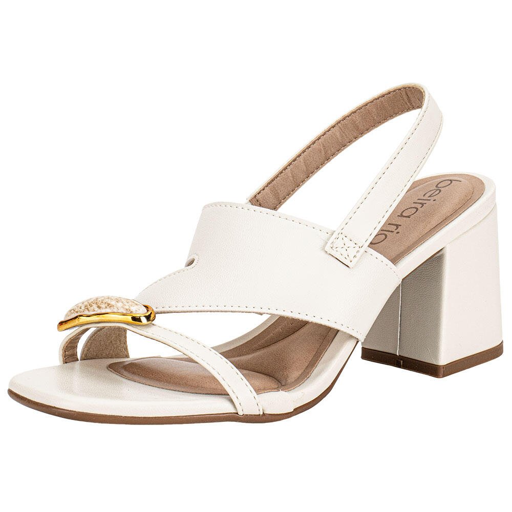 SANDÁLIA FEMININA SALTO GROSSO BEIRA RIO 8436243