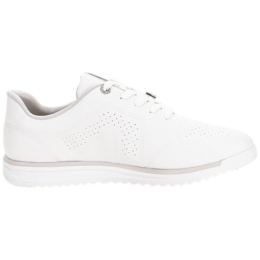 TÊNIS FEMININO CASUAL VIA MARTE 226005 Branco/Cinza 5