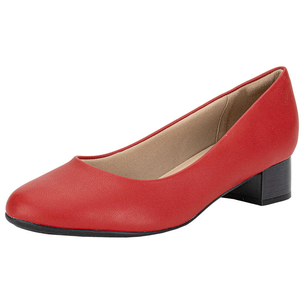 SAPATO FEMININO SALTO GROSSO PICCADILLY 140117