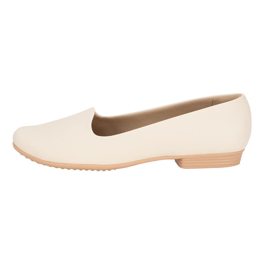 SAPATILHA FEMININA FLAT PICCADILLY 250132 Natural 2