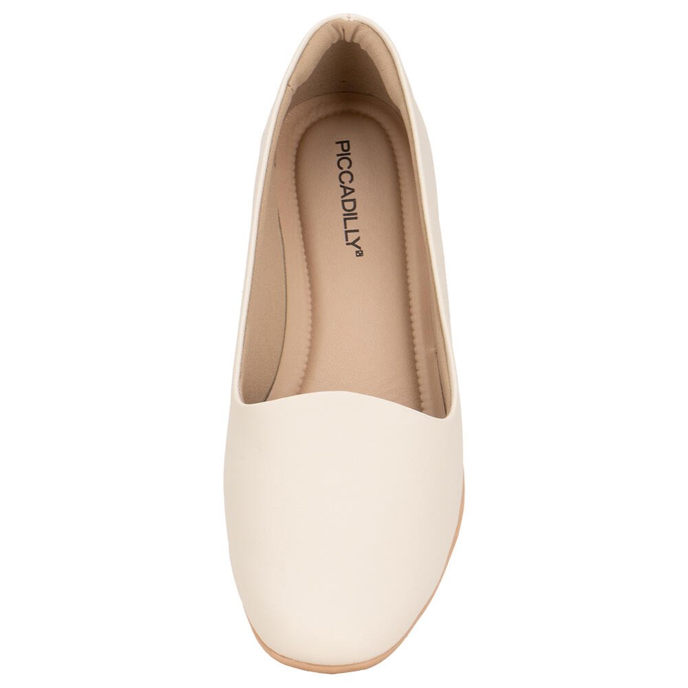 SAPATILHA FEMININA FLAT PICCADILLY 250132 Natural 5