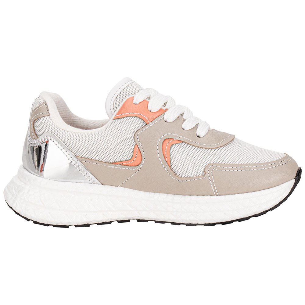 TÊNIS INFANTIL MOLEKINHA 2580110 Bege/Laranja 5