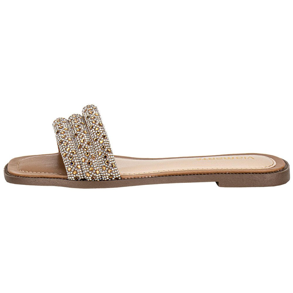 TAMANCO FEMININO FLAT VIA MARTE 291006 Bege 2