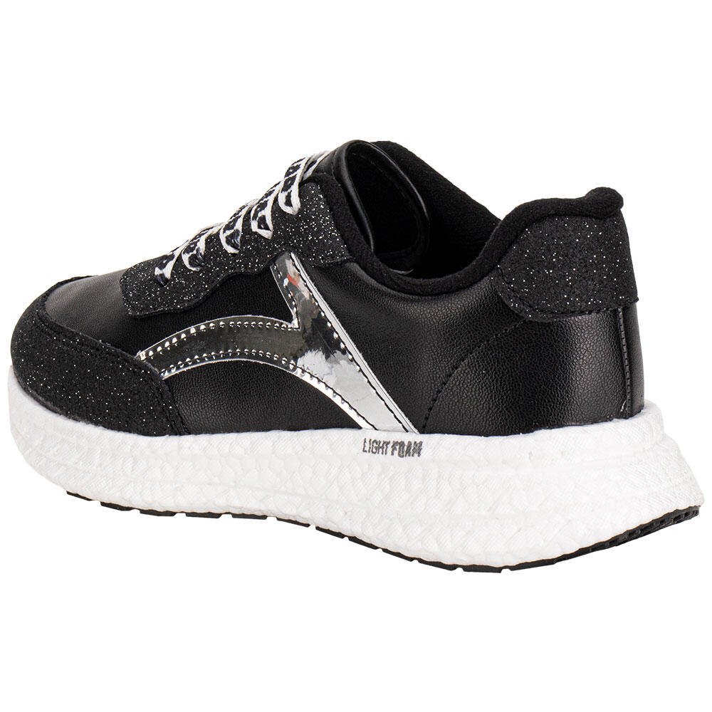 TÊNIS INFANTIL MOLEKINHA 2580109 Preto/Branco 3