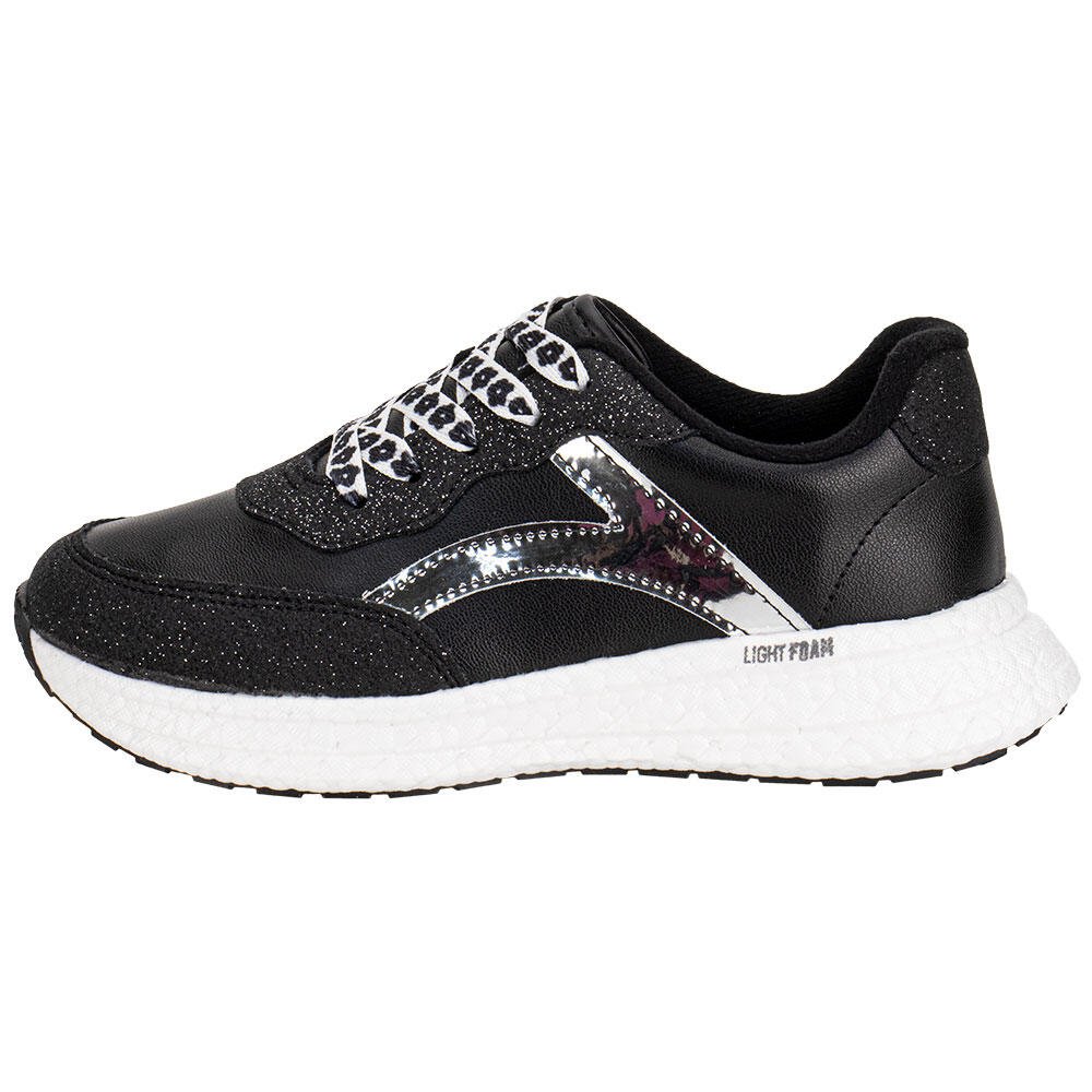 TÊNIS INFANTIL MOLEKINHA 2580109 Preto/Branco 2