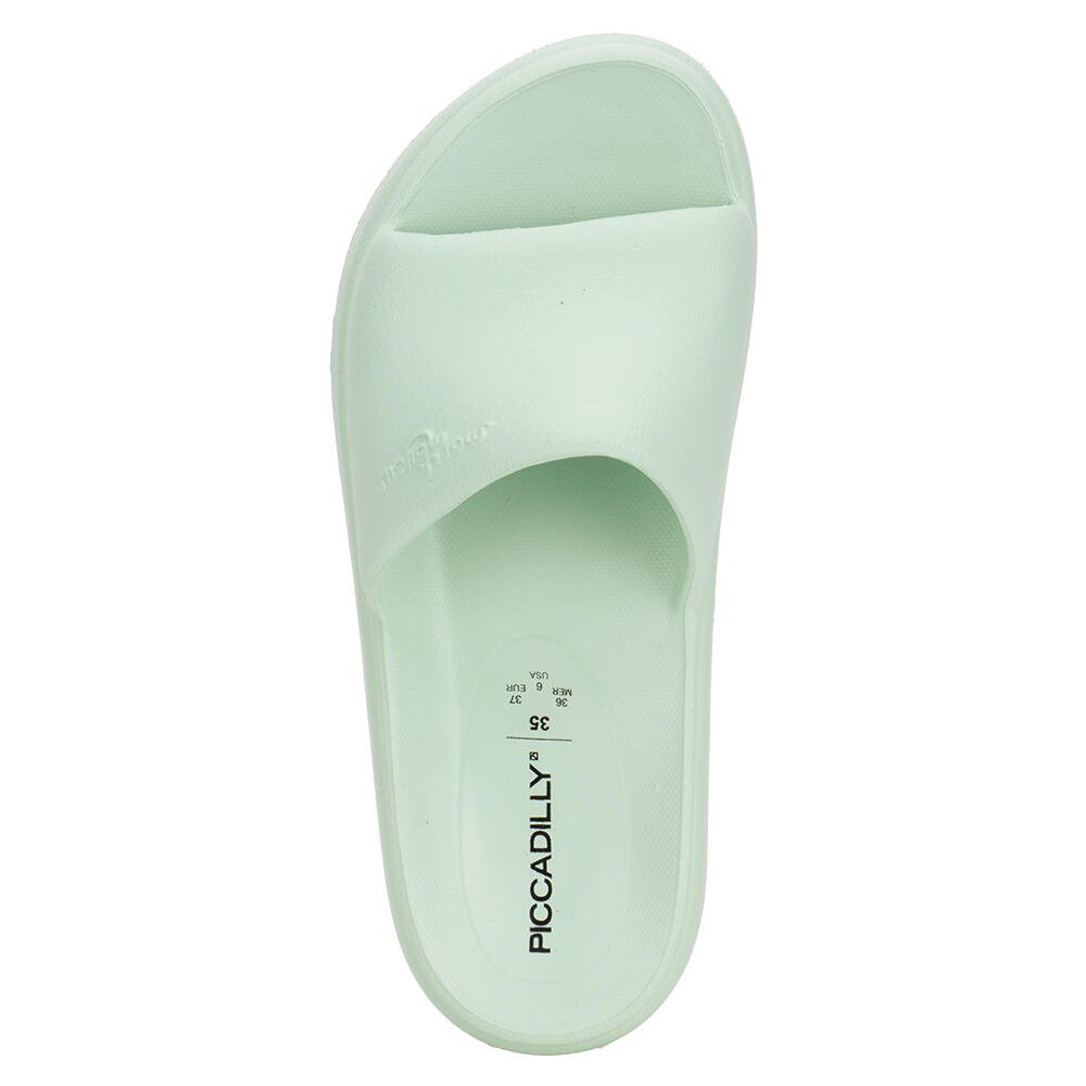 TAMANCO FEMININO ANABELA MARSHAMALLOW PICCADILLY C238003 Verde 5