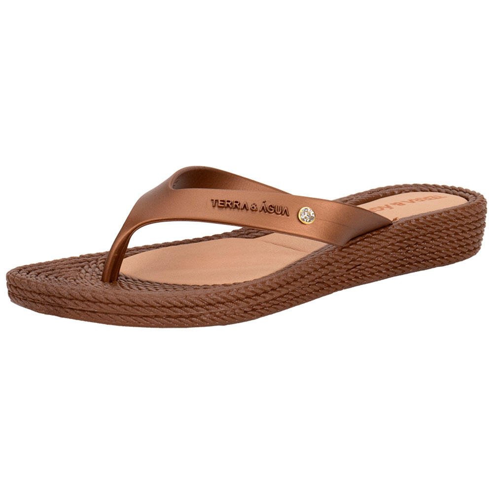 TAMANCO FEMININO FLAT TERRA & ÁGUA 210012