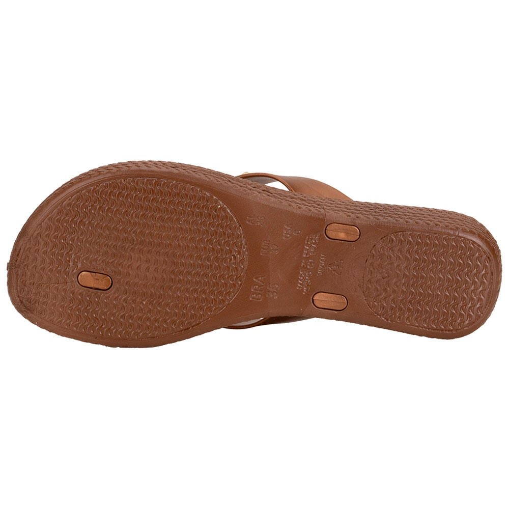 TAMANCO FEMININO FLAT TERRA & ÁGUA 210012 Bronze 4