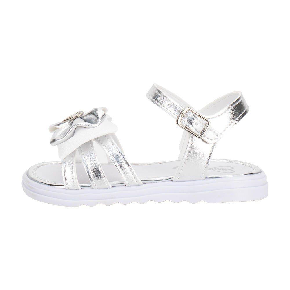 SANDÁLIA INFANTIL BABY NATHIELLY 0040250 Prata 2