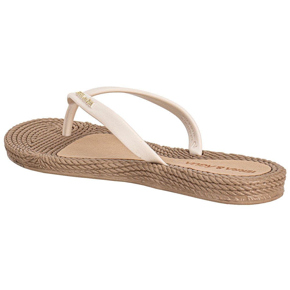 CHINELO FEMININO TERRA & ÁGUA 260902CX Marfim 4
