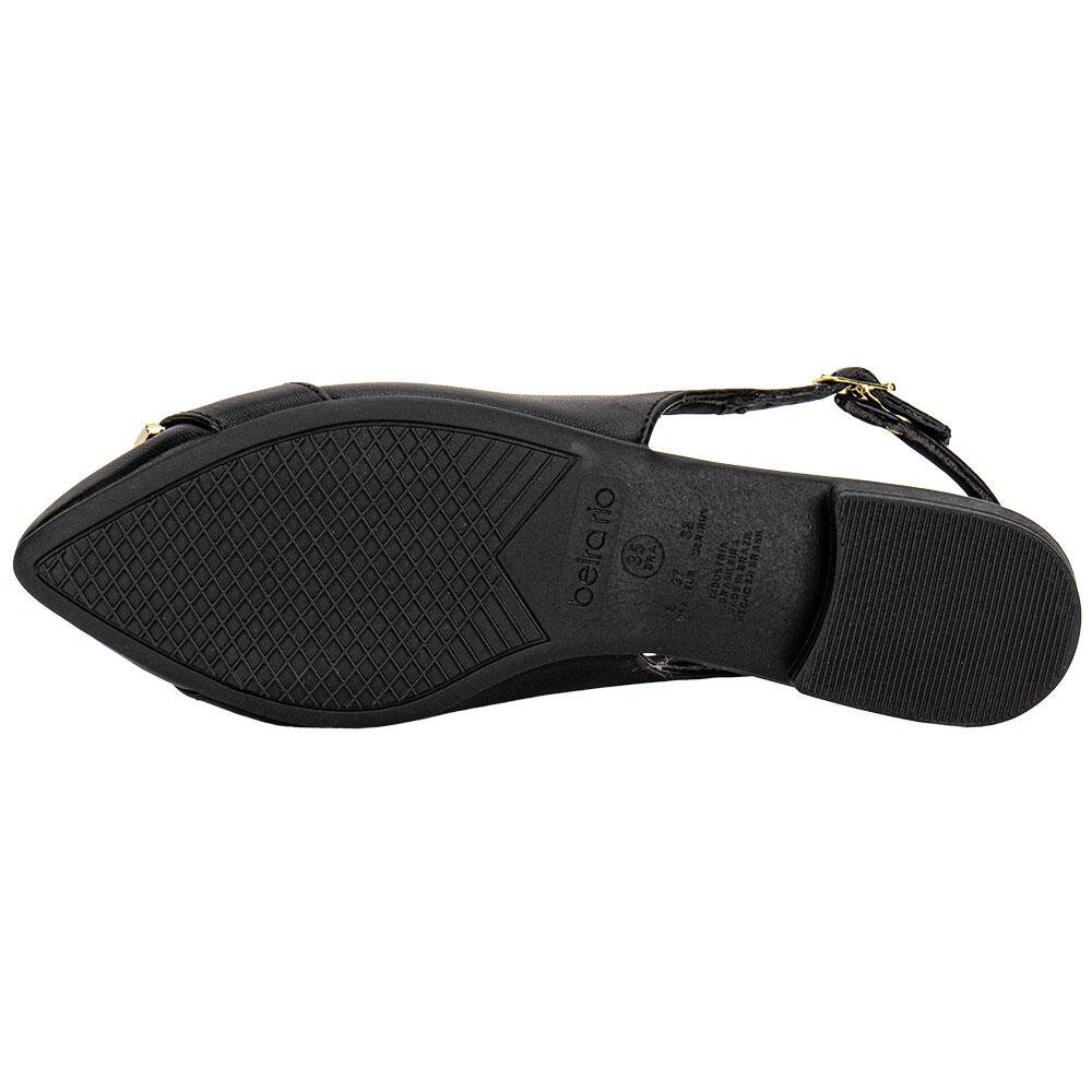 SAPATO FEMININO MULE BEIRA RIO 41341018 Preto 4