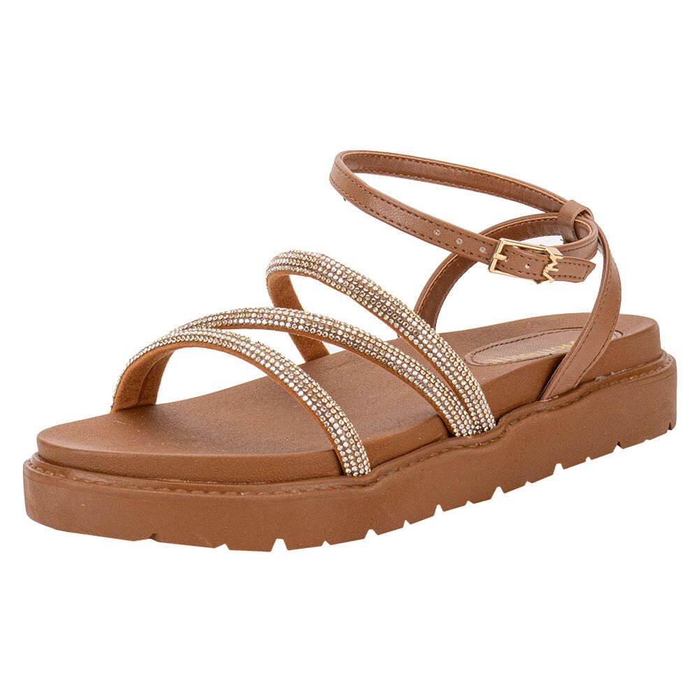 SANDÁLIA FEMININA FLAT VIA MARTE 176006