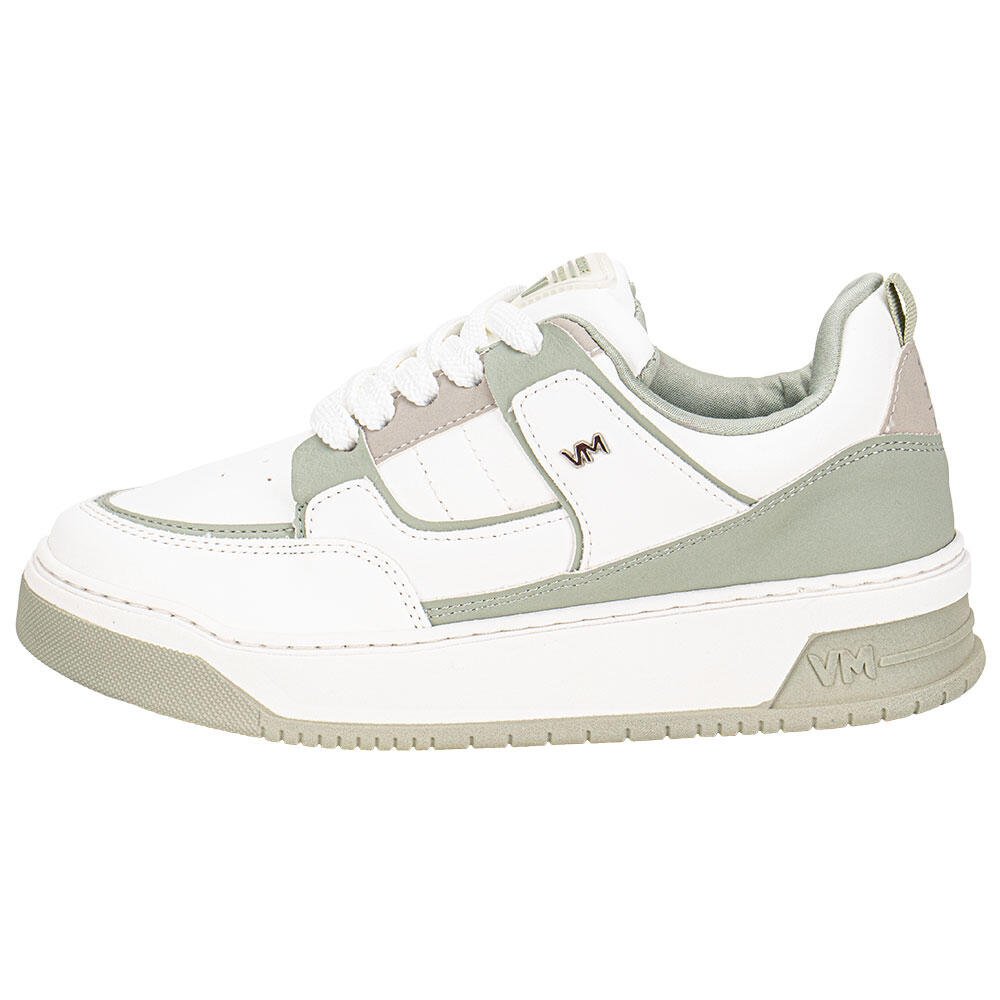 TÊNIS FEMININO CASUAL VIA MARTE 232006 Branco/Verde 2