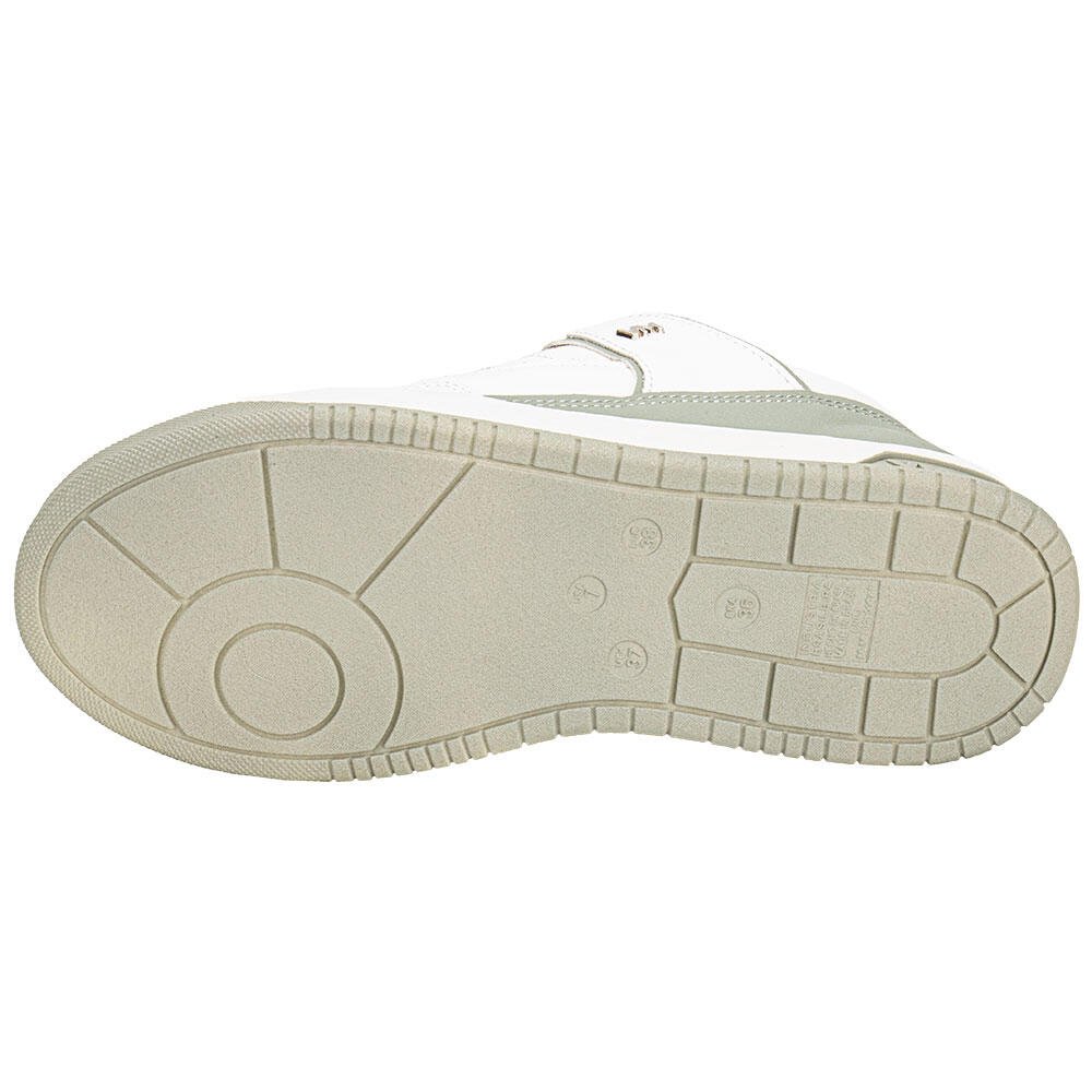 TÊNIS FEMININO CASUAL VIA MARTE 232006 Branco/Verde 4