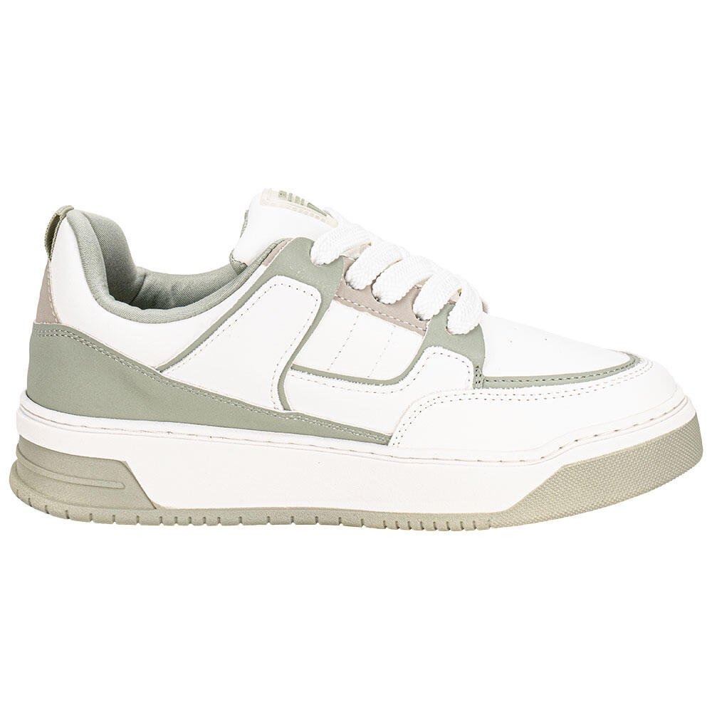 TÊNIS FEMININO CASUAL VIA MARTE 232006 Branco/Verde 5
