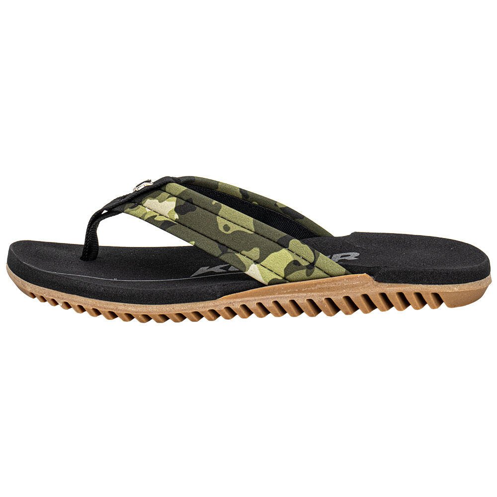 CHINELO MASCULINO NK6 ARMY KENNER ELH Preto/Verde 3
