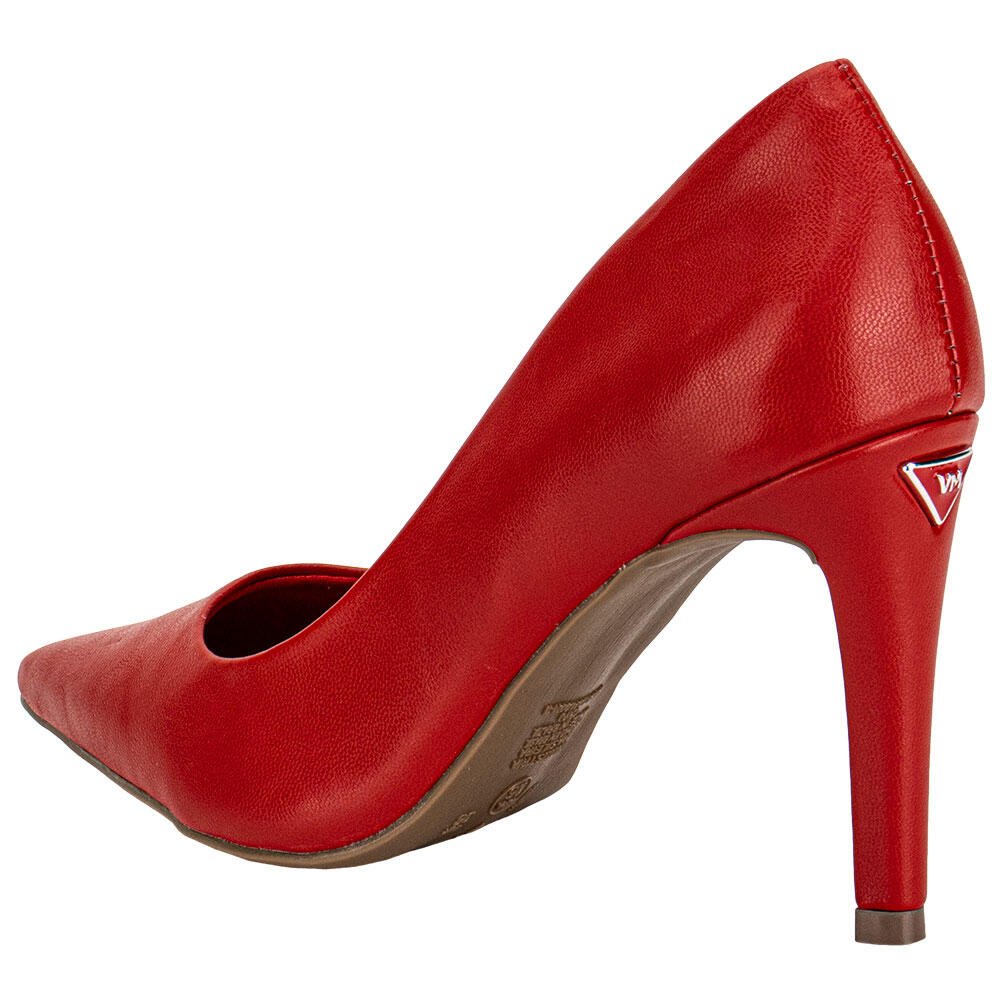 SCARPIN FEMININO SALTO FINO VIA MARTE 045001 Vermelho 3