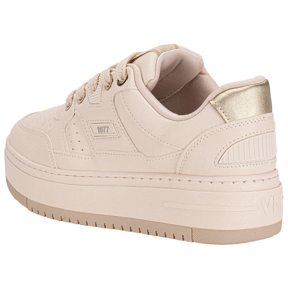 TÊNIS FEMININO CASUAL VIA MARTE 306001 Marfim 3