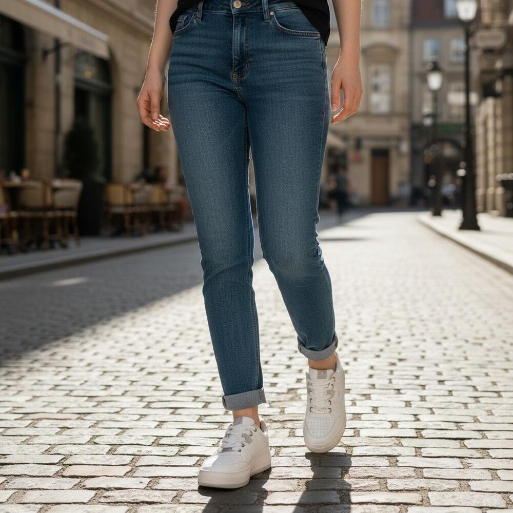 TÊNIS FEMININO CASUAL VIA MARTE 306001 Branco 2