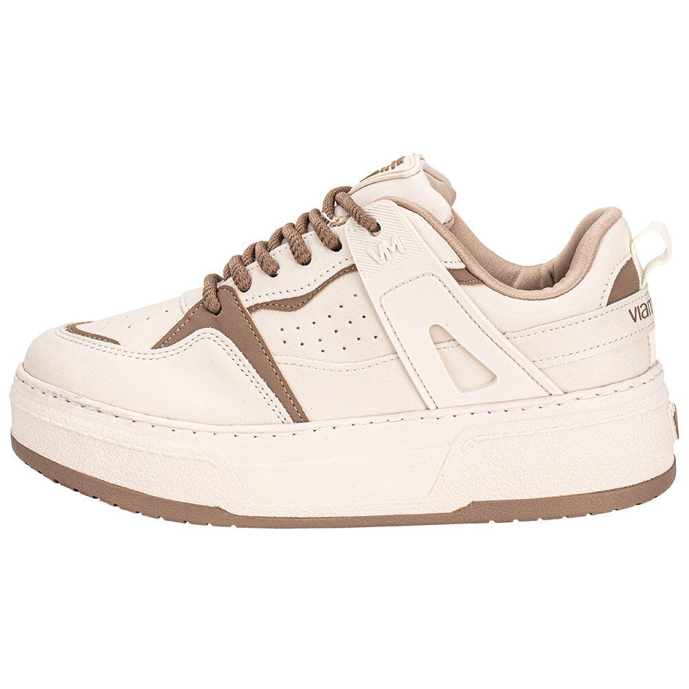 TÊNIS FEMININO CASUAL VIA MARTE 304001 Marfim 2