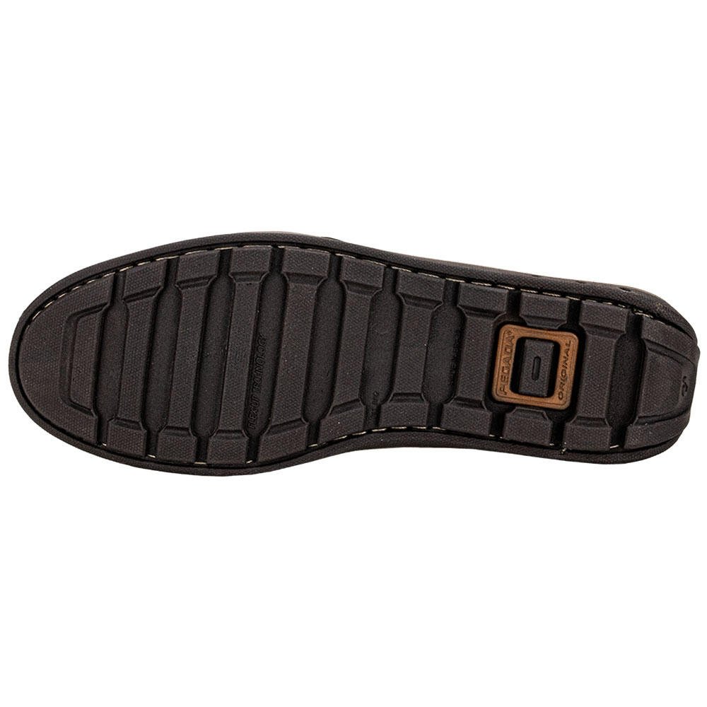 MOCASSIM MASCULINO PEGADA 141606 Café 4