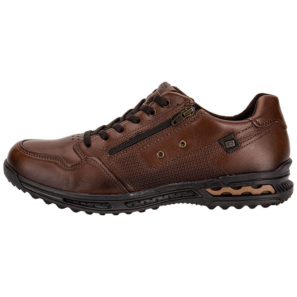 SAPATÊNIS MASCULINO PLUS SIZE PEGADA 511801 Caramelo 2