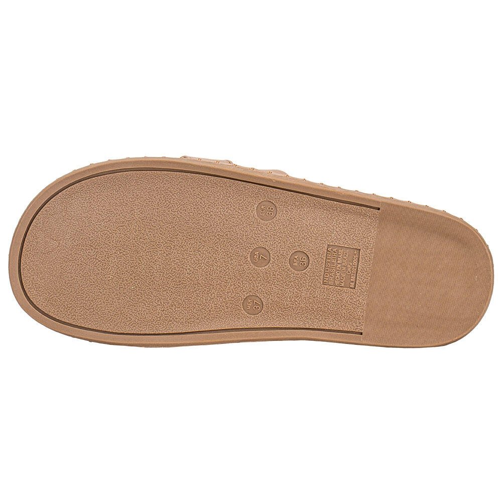TAMANCO FEMININO FLAT VIA MARTE 315005 Bege 4