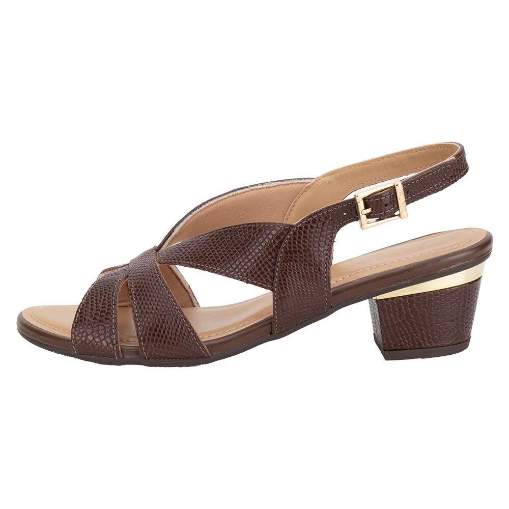 SANDÁLIA FEMININA SALTO GROSSO USAFLEX AN14003 Pinhão 3