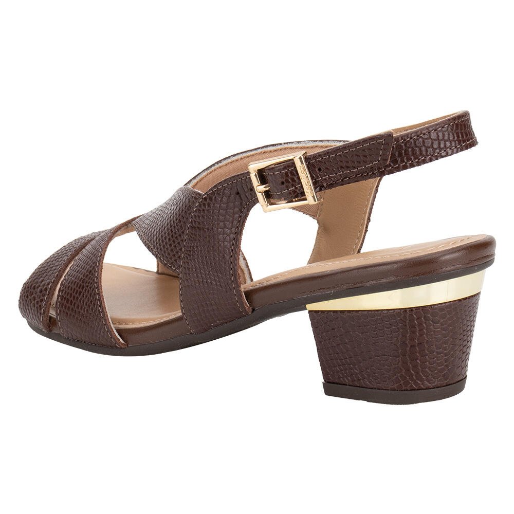 SANDÁLIA FEMININA SALTO GROSSO USAFLEX AN14003 Pinhão 4