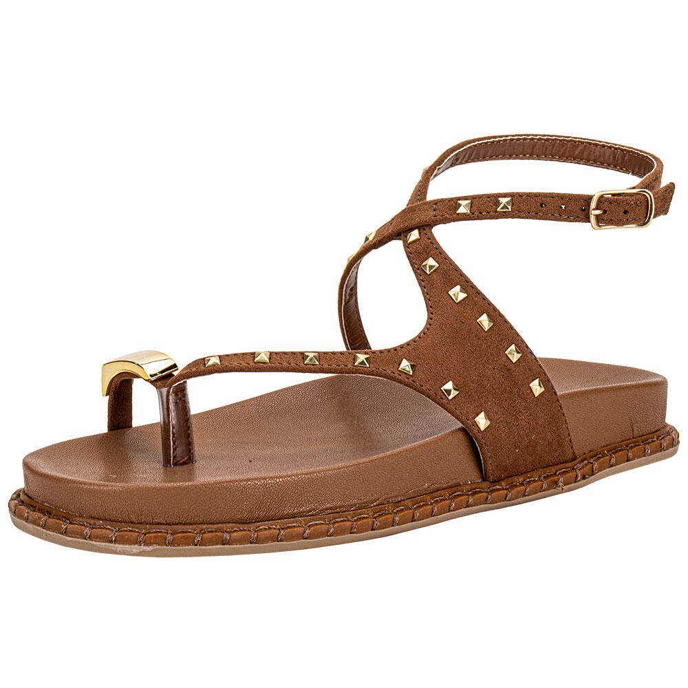 SANDÁLIA FEMININA FLAT VIA MARTE 315003