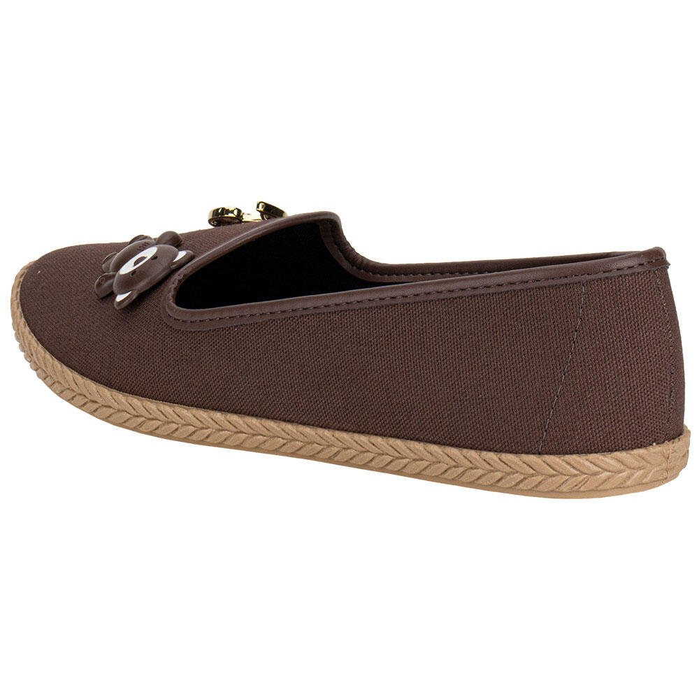 SAPATILHA FEMININA ALPARGATA MOLECA 52871008 Chocolate 3