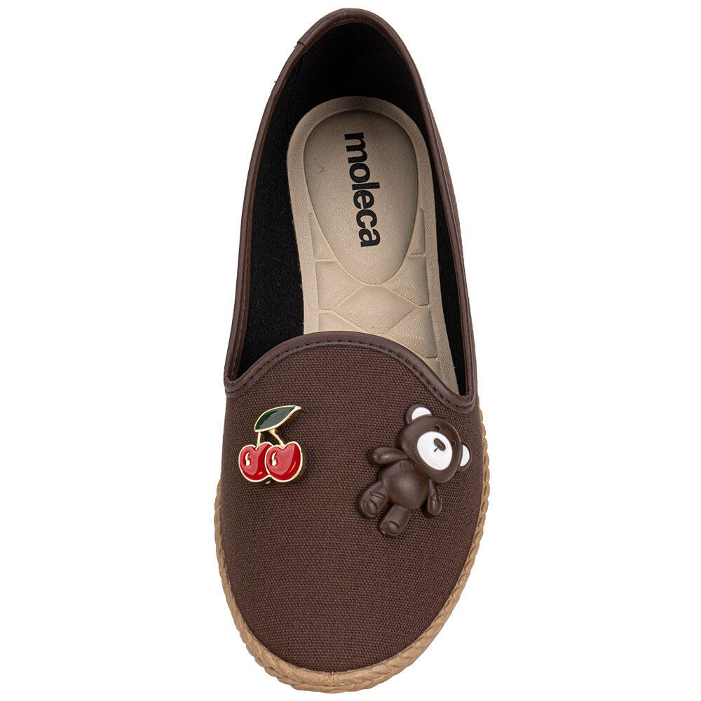 SAPATILHA FEMININA ALPARGATA MOLECA 52871008 Chocolate 5