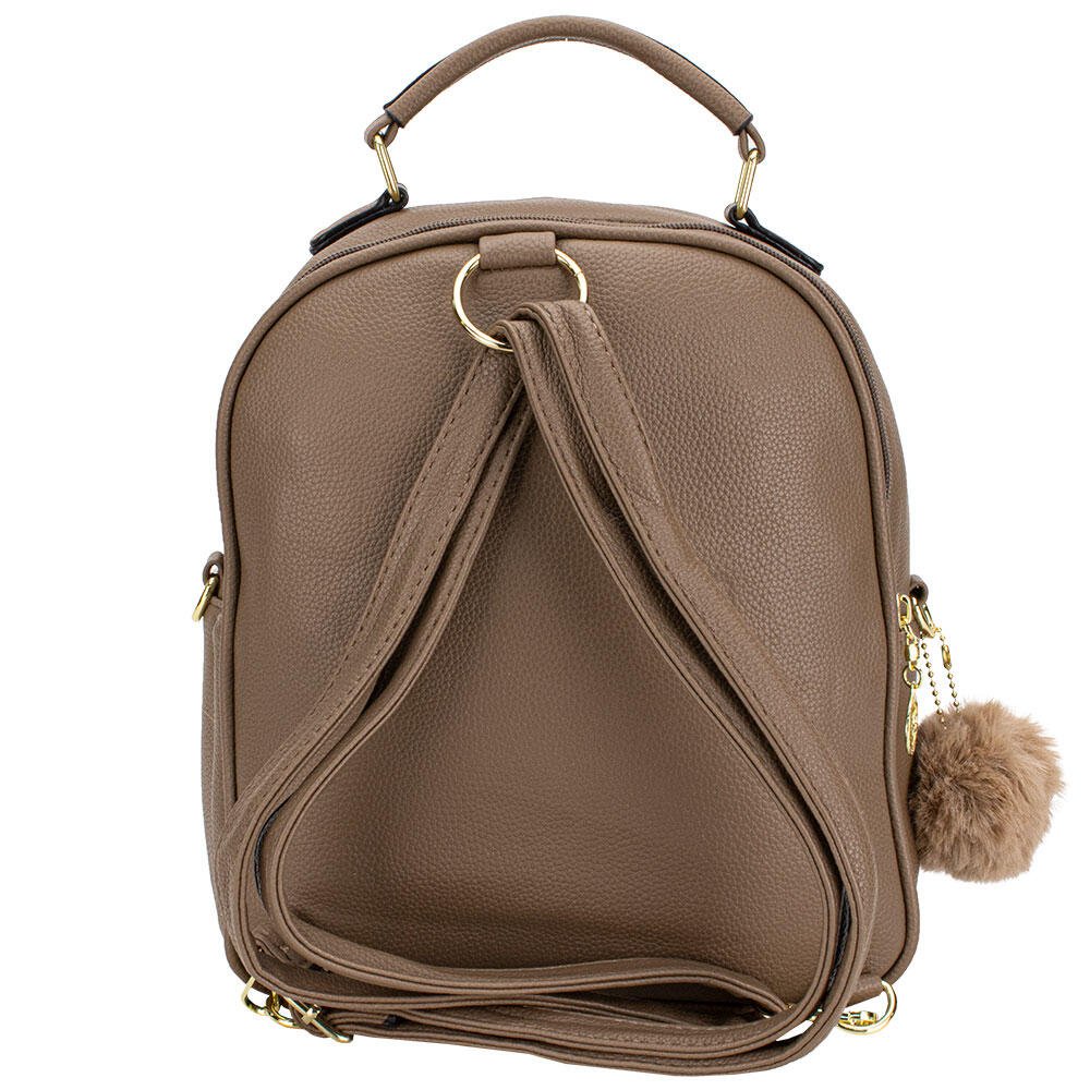 MOCHILA FEMININA H.E GH535 Taupe 4