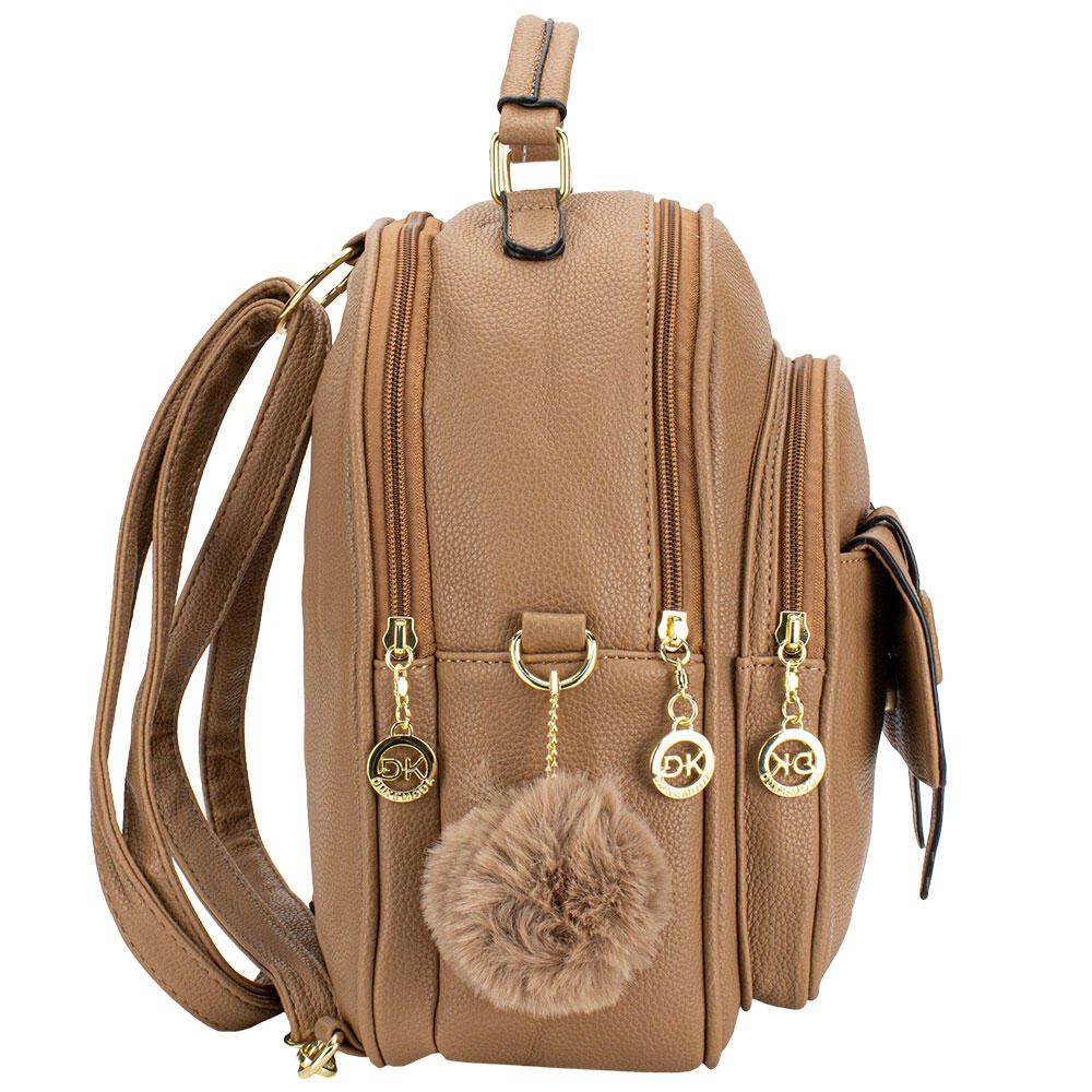 MOCHILA FEMININA H.E GH535 Caqui 3