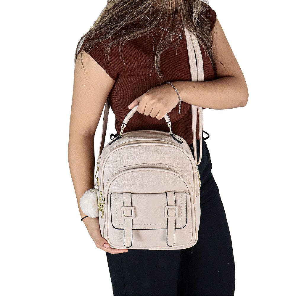 MOCHILA FEMININA H.E GH535 Caqui 5