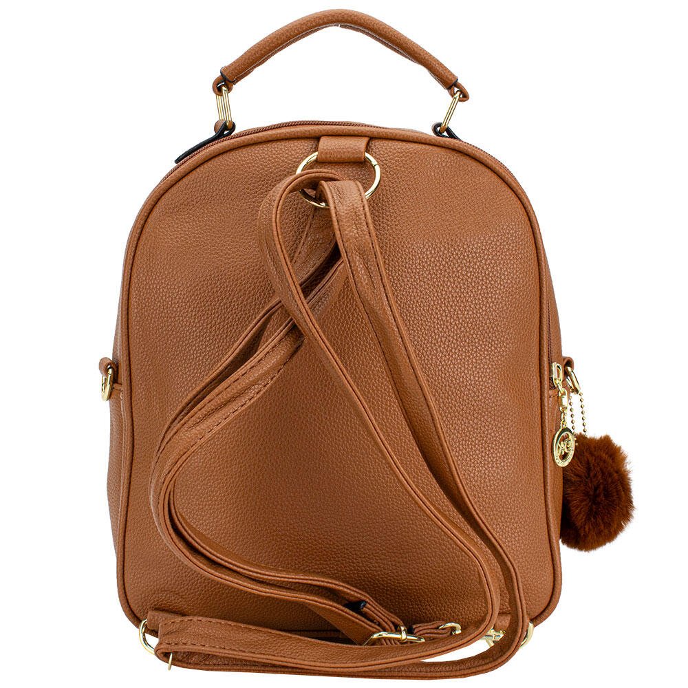 MOCHILA FEMININA H.E GH538 Caramelo 4