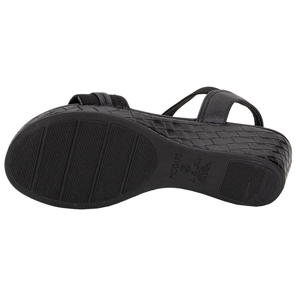 SANDÁLIA FEMININA ANABELA MODARE 7216103 Preto 4