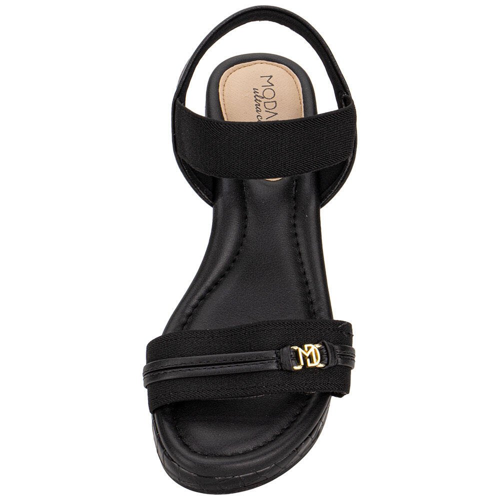 SANDÁLIA FEMININA ANABELA MODARE 7216103 Preto 5