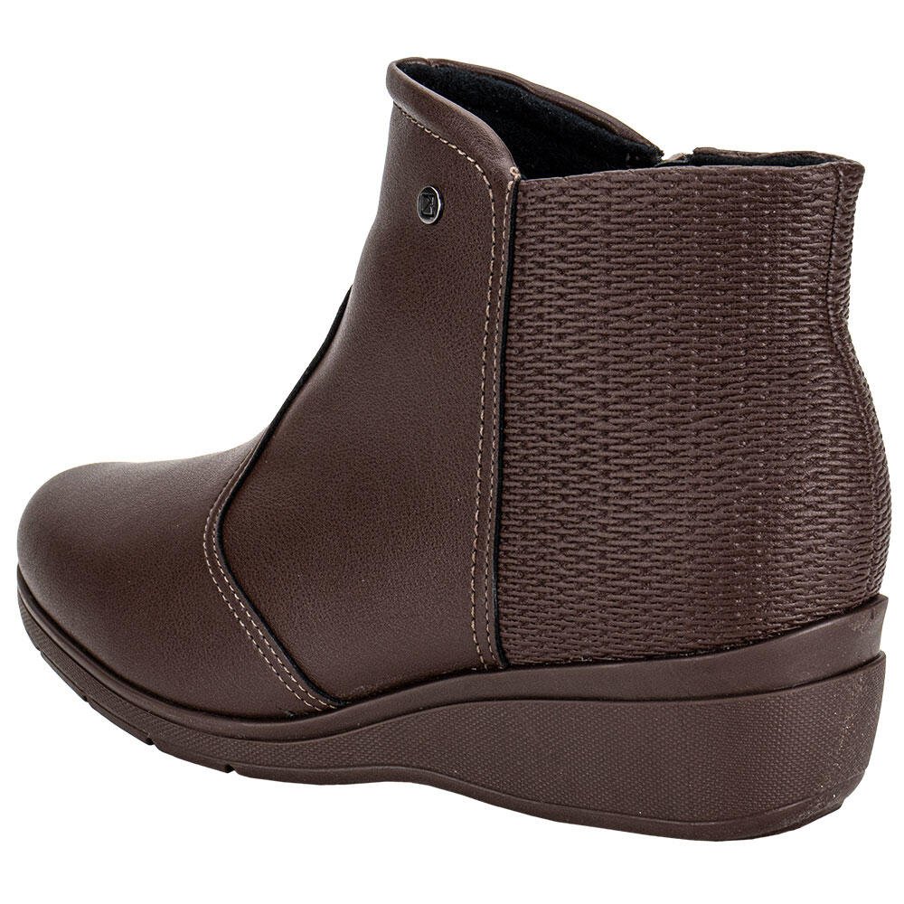 BOTA FEMININA CANO BAIXO PICCADILLY 117120 Café 3