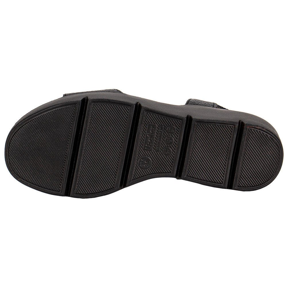 SANDÁLIA FEMININA ANABELA USAFLEX AL43013 Preto 4
