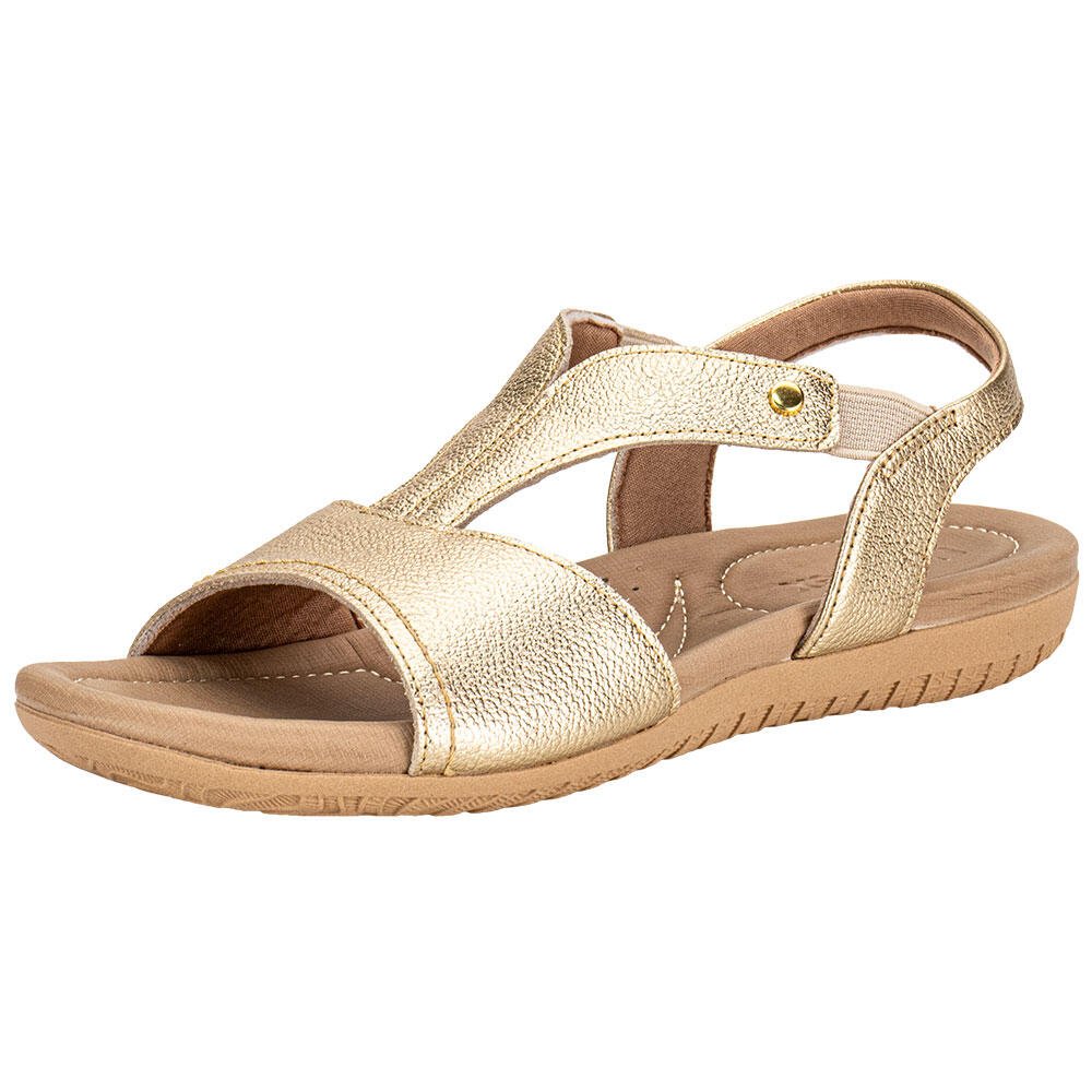SANDÁLIA FEMININA FLAT USAFLEX R18083