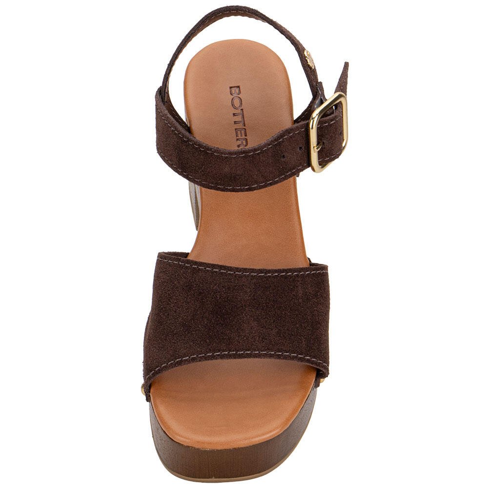 SANDÁLIA FEMININA MEIA PATA BOTTERO 370502 Café 5