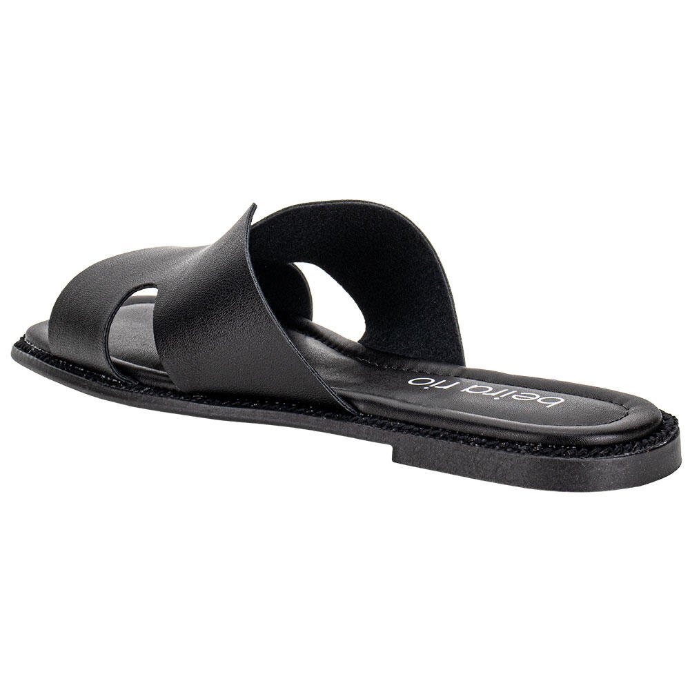 TAMANCO FEMININO FLAT BEIRA RIO 8506206 Preto 3