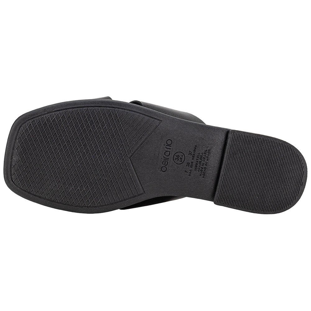 TAMANCO FEMININO FLAT BEIRA RIO 8506206 Preto 4