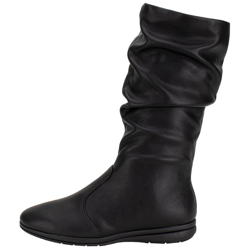 BOTA FEMININA CANO MÉDIO PICCADILLY 261026 Preto 2