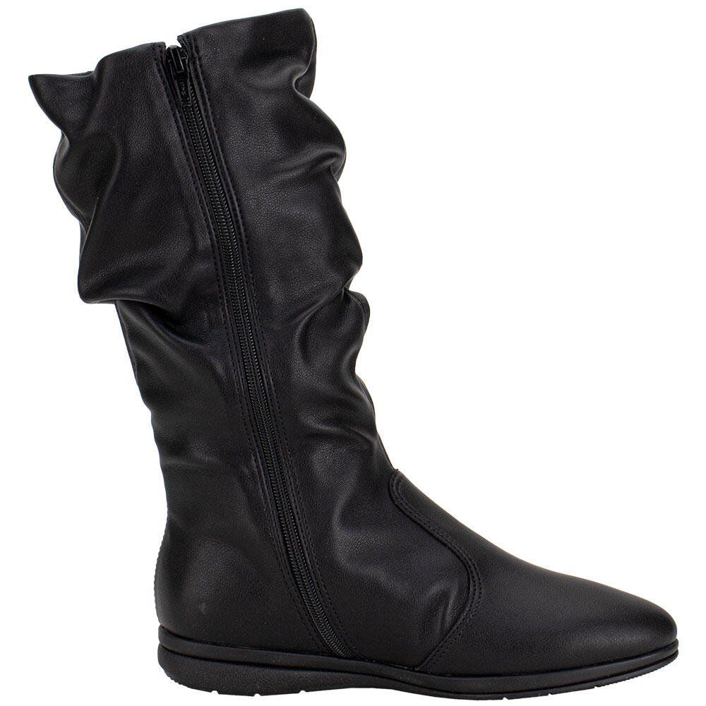 BOTA FEMININA CANO MÉDIO PICCADILLY 261026 Preto 5