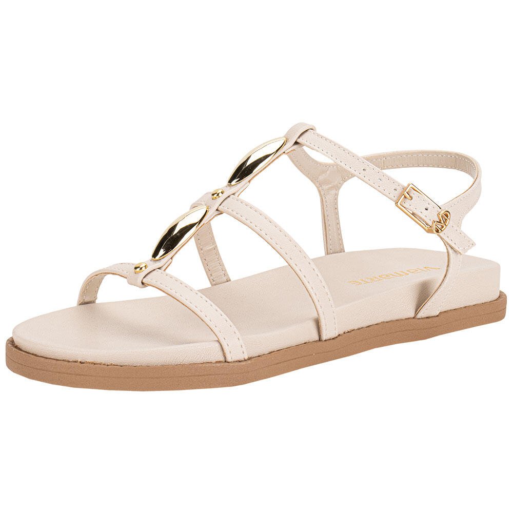 SANDÁLIA FEMININA FLAT VIA MARTE 107031