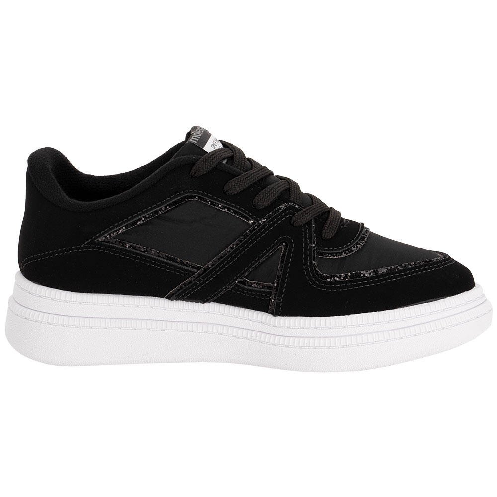 TÊNIS FEMININO CASUAL MOLECA 5816108 Preto 5